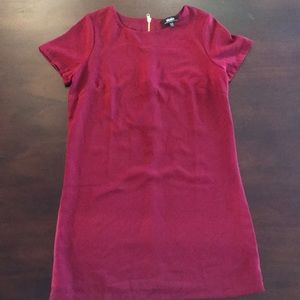 Magenta shift dress